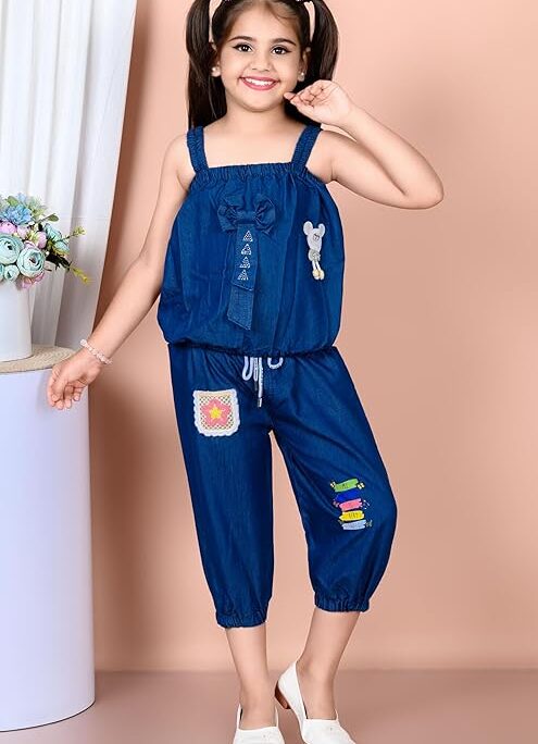 Baby Girls Casual Top and Capri Set