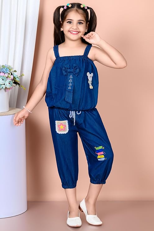 Baby Girls Casual Top and Capri Set